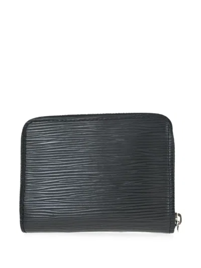Pre-owned Louis Vuitton 1990-2000s Zippy Epi Coin Purse In Black