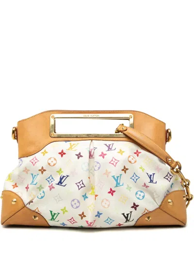 Pre-owned Louis Vuitton 1990-2010 Monogram Multicolore Judy Gm Satchel