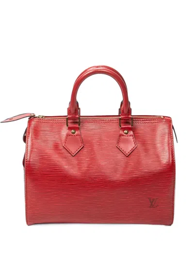 Louis Vuitton 1990s 25 Speedy Tote Bag In Red