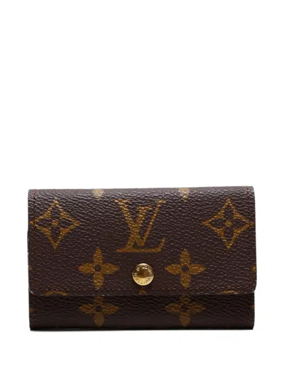 Pre-owned Louis Vuitton 1990s Monogram Key Case In Brown