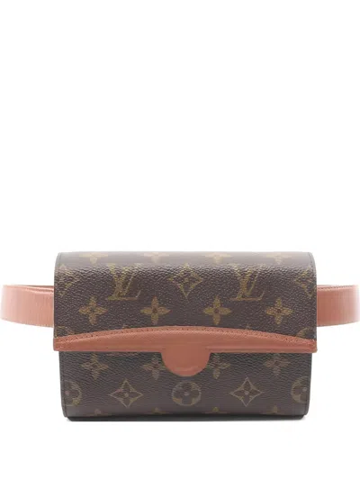 Louis Vuitton 1993 Arche Monogram-canvas Belt Bag In Brown