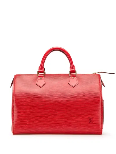 Pre-owned Louis Vuitton 1993 Epi Speedy 35 Boston Bag