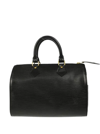 Pre-owned Louis Vuitton 1993 Speedy 25 Handbag In Black