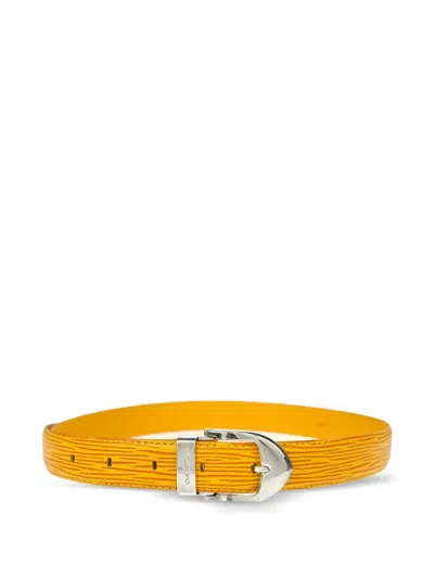 Pre-owned Louis Vuitton 1994 Epi Leather Belt