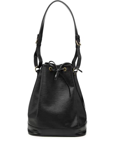 Pre-owned Louis Vuitton 1994 Epi Noe Gm Bucket Bag In Black