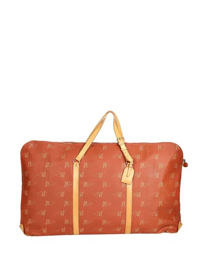 Pre-owned Louis Vuitton 1994 Kabul Travel Bag In Orange