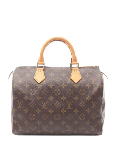 Pre-owned Louis Vuitton 1994 Speedy 30 Handbag In Brown