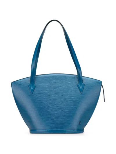 Pre-owned Louis Vuitton 1995 Epi Saint Jacques Gm Long Strap Shoulder Bag