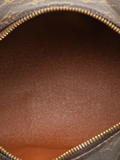 Pre-owned Louis Vuitton 1995 Monogram Papillon 26 Handbag In Brown