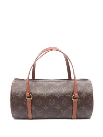 Pre-owned Louis Vuitton 1995 Monogram Papillon Handbag In Brown