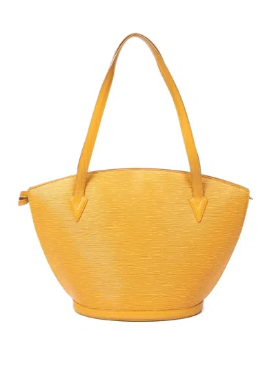 Pre-owned Louis Vuitton 1995 Saint Jacques Gm Tote Bag In Yellow