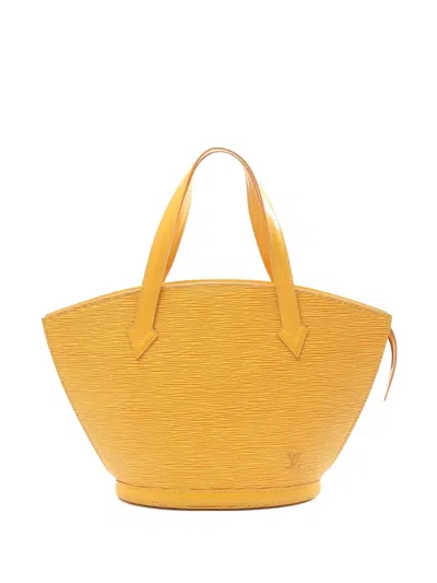 Pre-owned Louis Vuitton 1995 Saint-jacques Handbag In Yellow