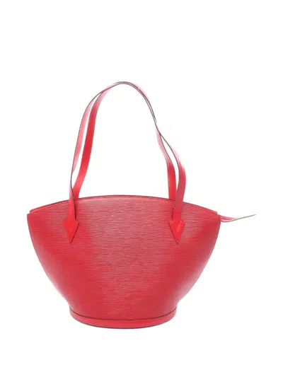 Pre-owned Louis Vuitton 1995 Saint-jacques Shoulder Bag In Red