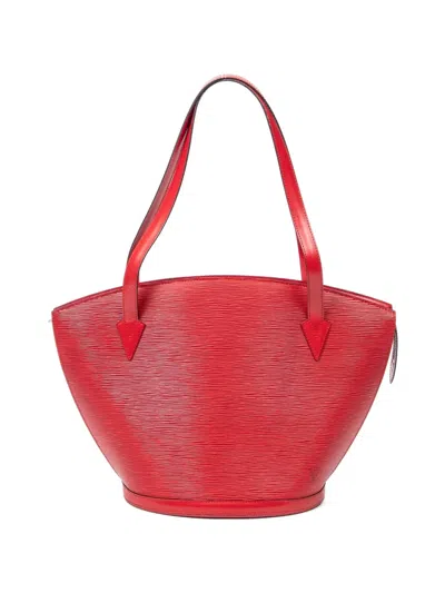 Louis Vuitton 1995 St-jacques Tote Bag In Red