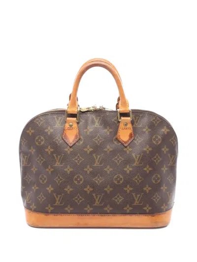 Pre-owned Louis Vuitton 1996 Alma Pm Handbag In Brown