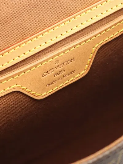 Pre-owned Louis Vuitton 1996 Bel Air Handbag In Brown