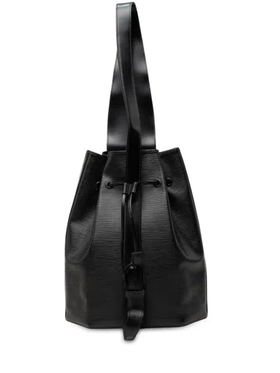 Pre-owned Louis Vuitton 1996 Epi Sac A Dos Backpack In Black