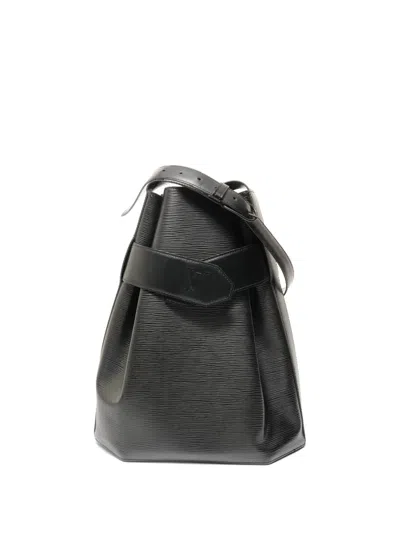 Pre-owned Louis Vuitton 1996 Epi Sac De Paul Leather Shoulder Bag In Black