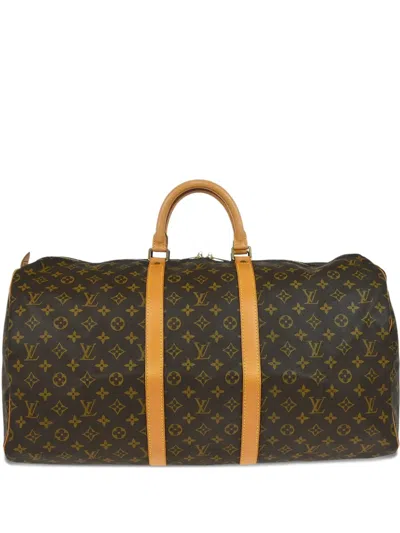 Pre-owned Louis Vuitton 1996 Keepall 55 Duffle Bag