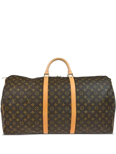 Pre-owned Louis Vuitton 1996 Keepall 60 Travel Bag