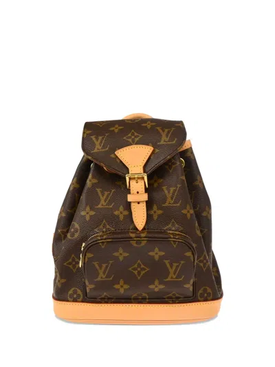 Pre-owned Louis Vuitton 1996 Mini Montsouris Backpack