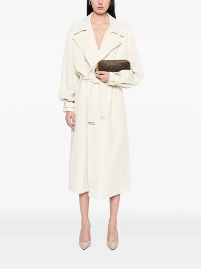 Pre-owned Louis Vuitton 1996 Monogram Marly Dragonne Pm Clutch Bag In Brown