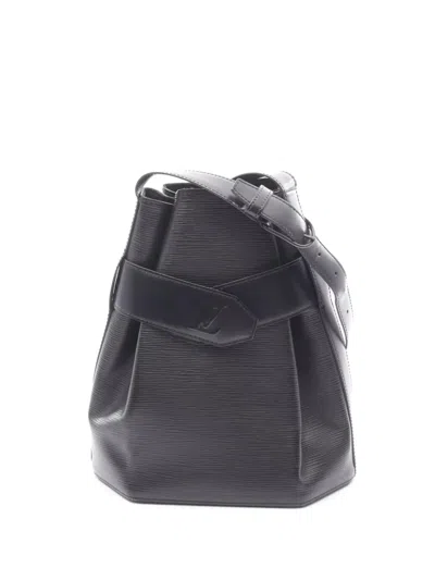 Pre-owned Louis Vuitton 1996 Sac De Paul Pm Epi Shoulder Bag In Black