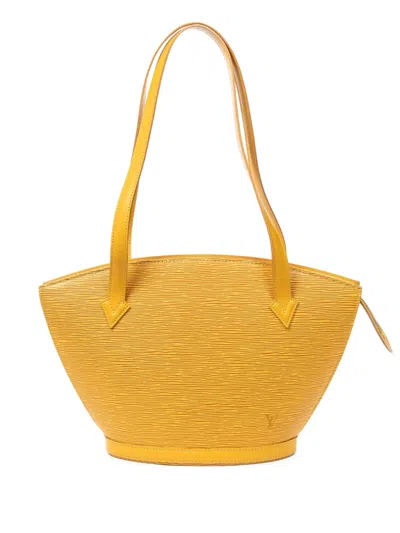 Pre-owned Louis Vuitton 1996 St-jacques Pm Tote Bag In Yellow