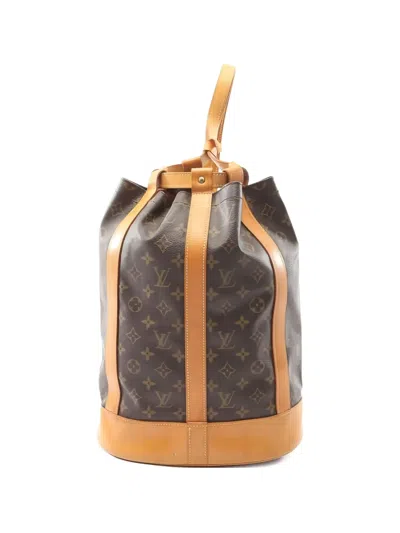 Pre-owned Louis Vuitton 1996s Randonnee Pm Shoulder Bag In Brown