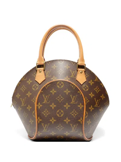 Pre-owned Louis Vuitton 1997 Ellipse Pm Handbag In Brown