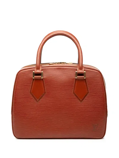 Pre-owned Louis Vuitton 1997 Epi Sablons Handbag In Brown