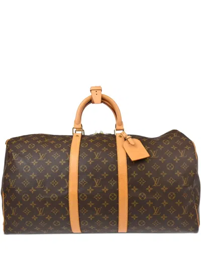 Pre-owned Louis Vuitton 1997 Keepall 55 Duffle Bag