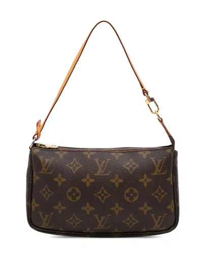 Pre-owned Louis Vuitton 1997 Monogram Pochette Accessoires Shoulder Bag