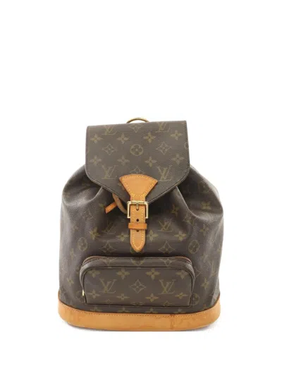 Pre-owned Louis Vuitton 1997 Montsouris Mm Backpack