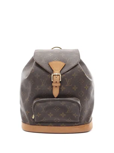 Pre-owned Louis Vuitton 1997 Montsouris Mm Backpack