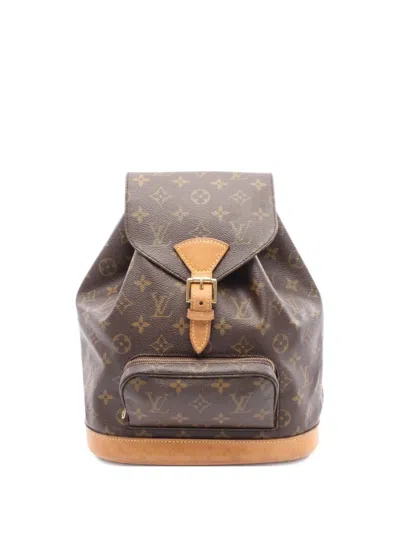 Pre-owned Louis Vuitton 1997 Montsouris Mm Backpack