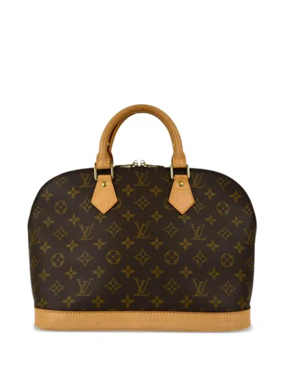 Pre-owned Louis Vuitton 1998 Alma Handbag In Brown