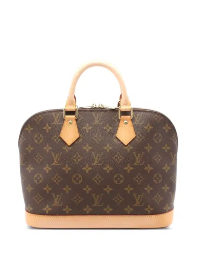 Pre-owned Louis Vuitton 1998 Alma Pm Monogram Canvas Tote Bag