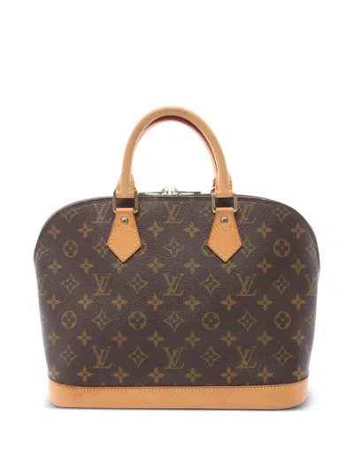 Pre-owned Louis Vuitton 1998 Alma Pm Tote Bag In Brown