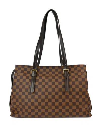 Pre-owned Louis Vuitton 1998 Chelsea Tote Bag In Brown