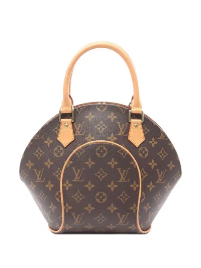 Pre-owned Louis Vuitton 1998 Ellipse Pm Monogram Tote Bag In Brown