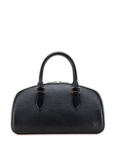 Pre-owned Louis Vuitton 1998 Epi Jasmine Handbag In Black