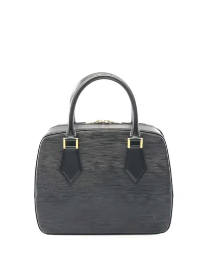 Pre-owned Louis Vuitton 1998 Epi Sablons Handbag In Black