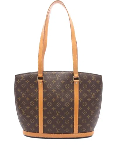 Pre-owned Louis Vuitton 1998 Monogram Babylon Shoulder Bag In Brown