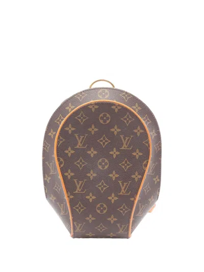 Pre-owned Louis Vuitton 1998 Monogram Ellipse Sac A Dos Backpack In Brown