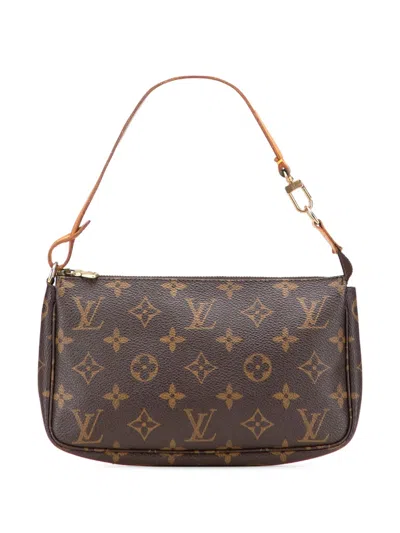 Pre-owned Louis Vuitton 1998 Monogram Pochette Accessoires Shoulder Bag