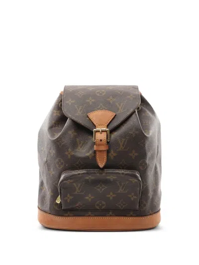 Pre-owned Louis Vuitton 1998 Montsouris Mm Backpack