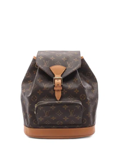 Pre-owned Louis Vuitton 1998 Montsouris Mm Backpack