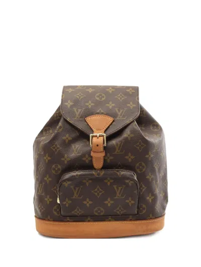 Pre-owned Louis Vuitton 1998 Montsouris Mm Backpack