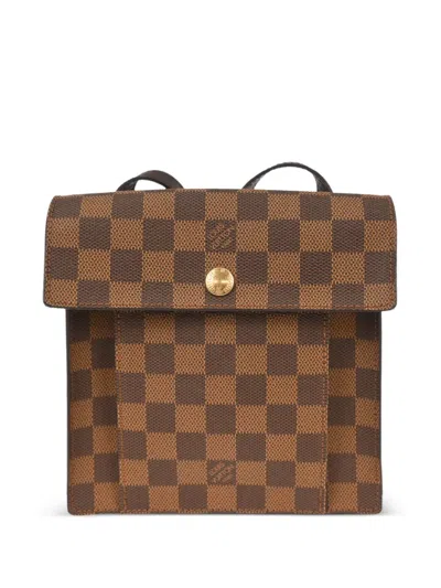 Pre-owned Louis Vuitton 1998 Pimlico Damier Messenger Bag In Brown